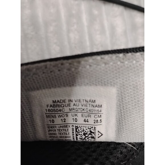 Converse Men's CTAS Ultra Mid Black Grey Tangelo Hi-Top Trainers Size 10 Mens - Picture 11 of 11